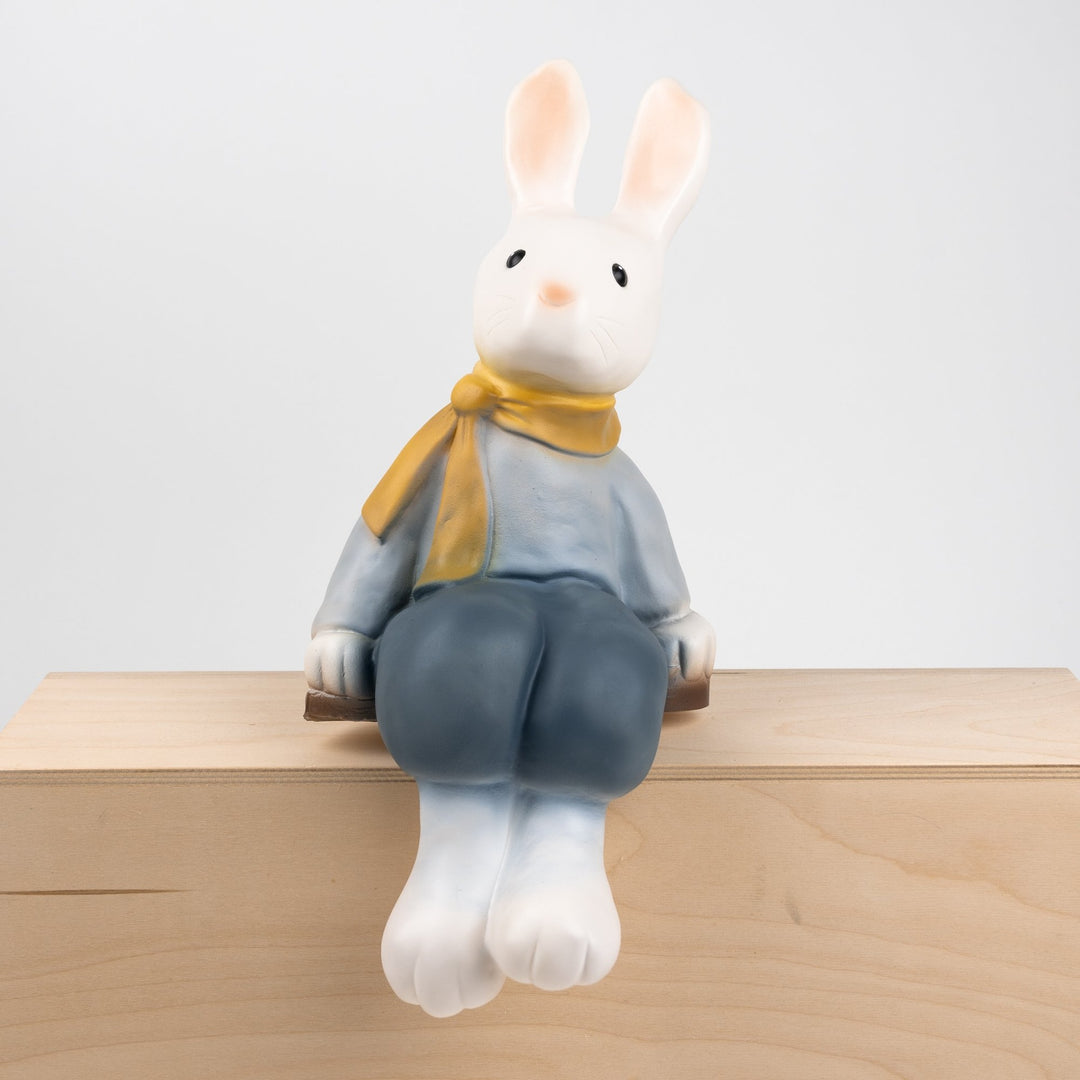 Nachtlampje Lenny het konijn, blauw