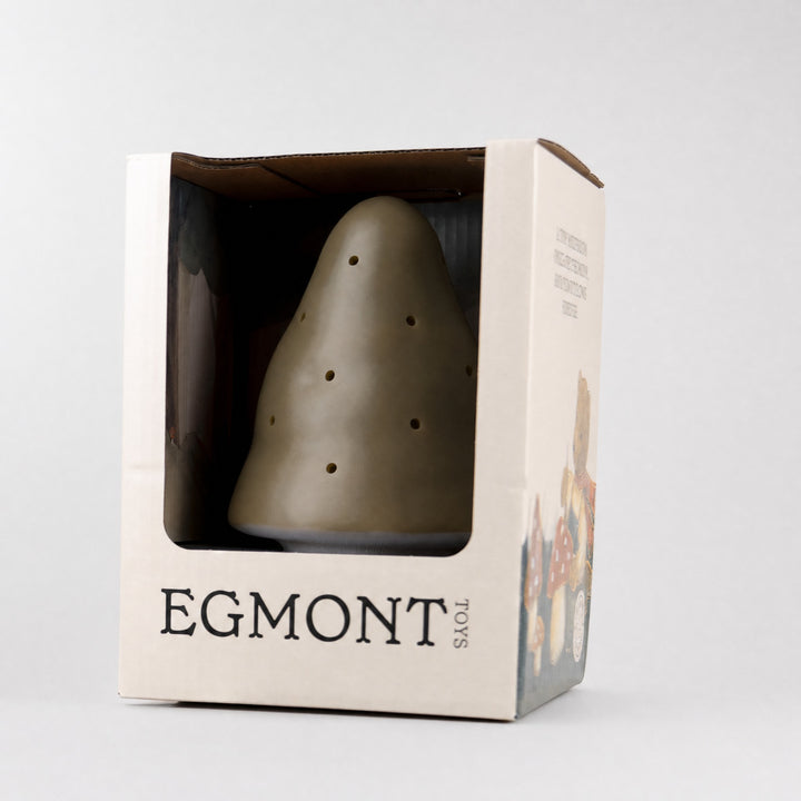 Mushroom lamp in its gift box