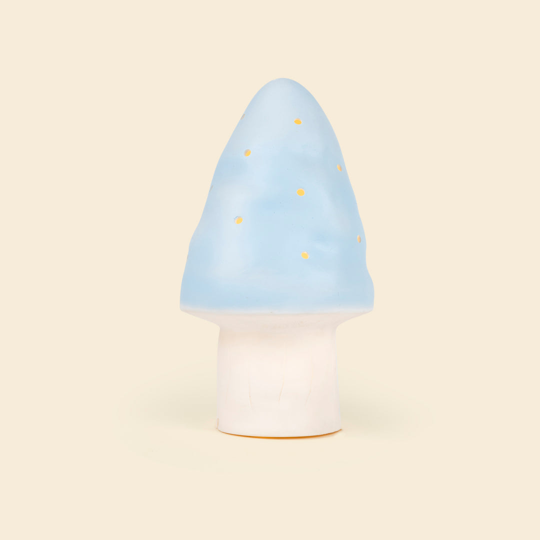 Small Mushroom Night Lamp, Blue
