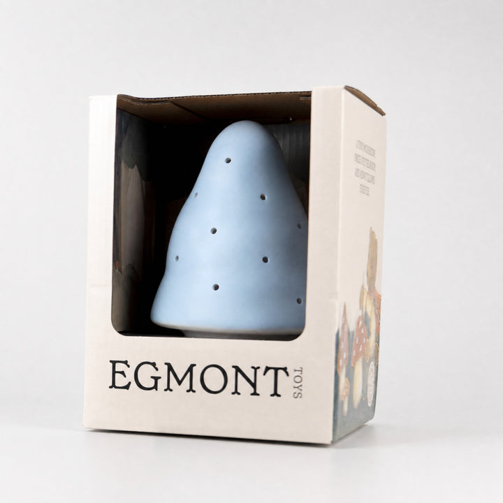 Mushroom lamp in its gift box
