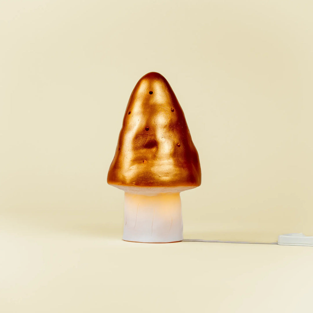 Pilzlampe klein, Kupfer