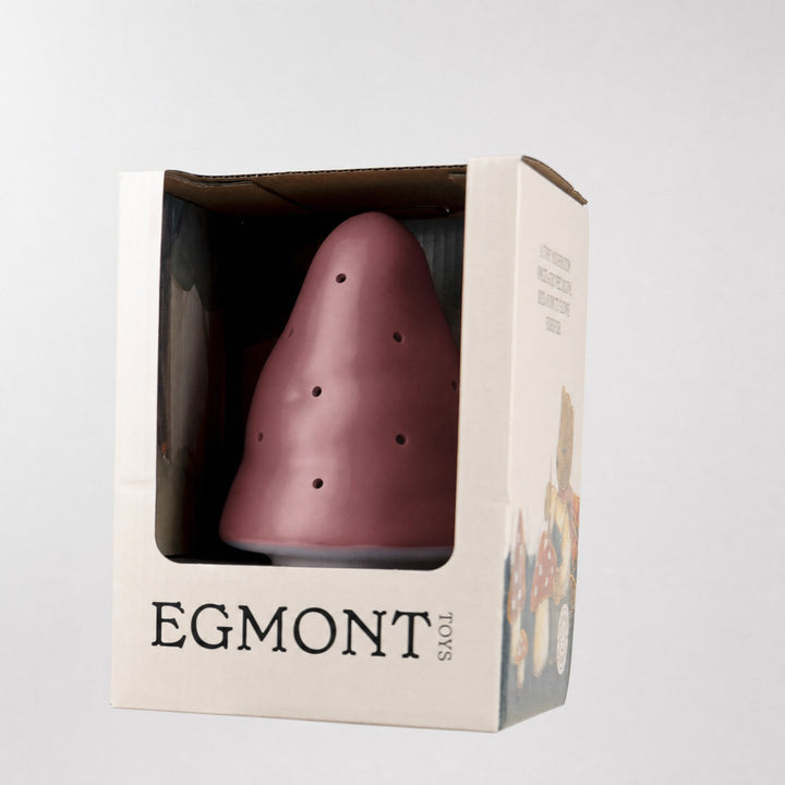 Mushroom lamp in its gift box