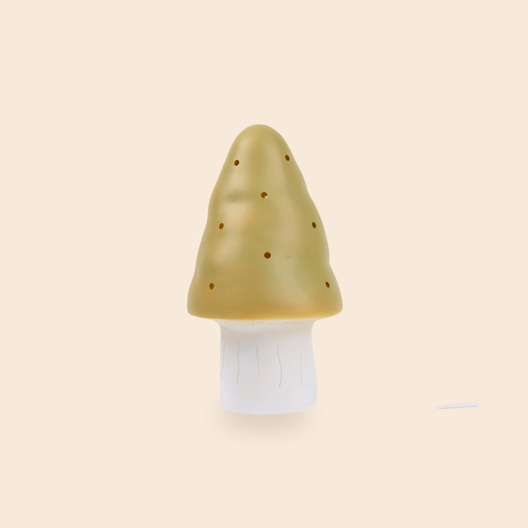 Small Mushroom Night Lamp, Lemongrass