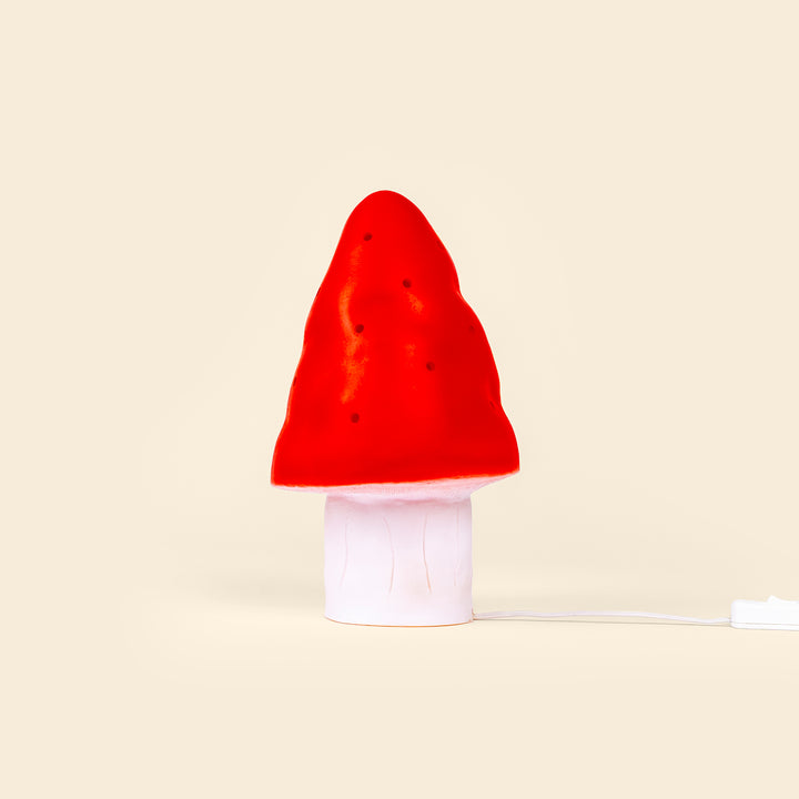 Small Mushroom Night Lamp, Red