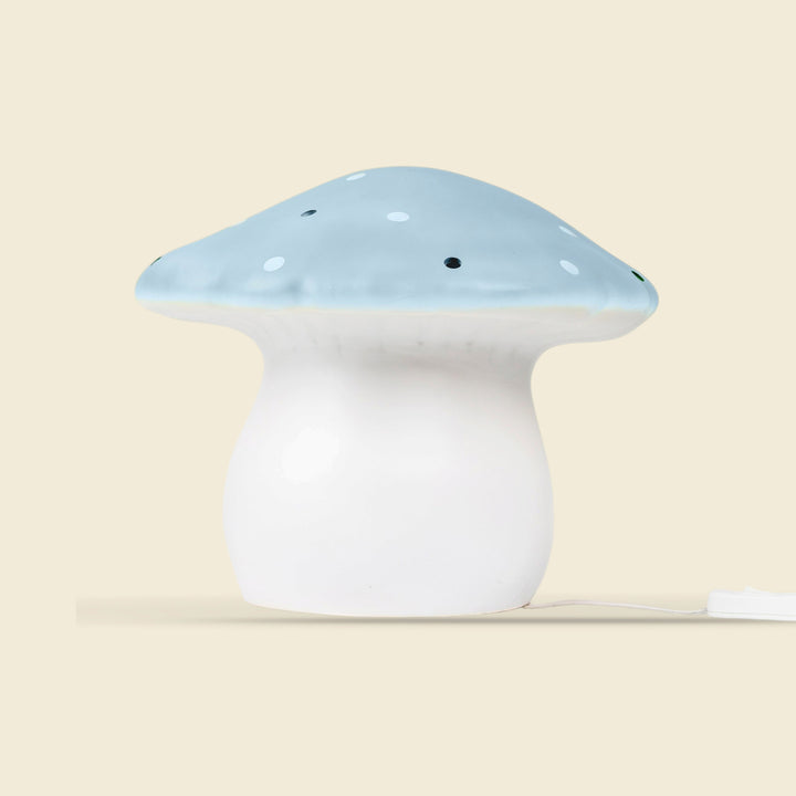 Large Mushroom Night Lamp, Blue