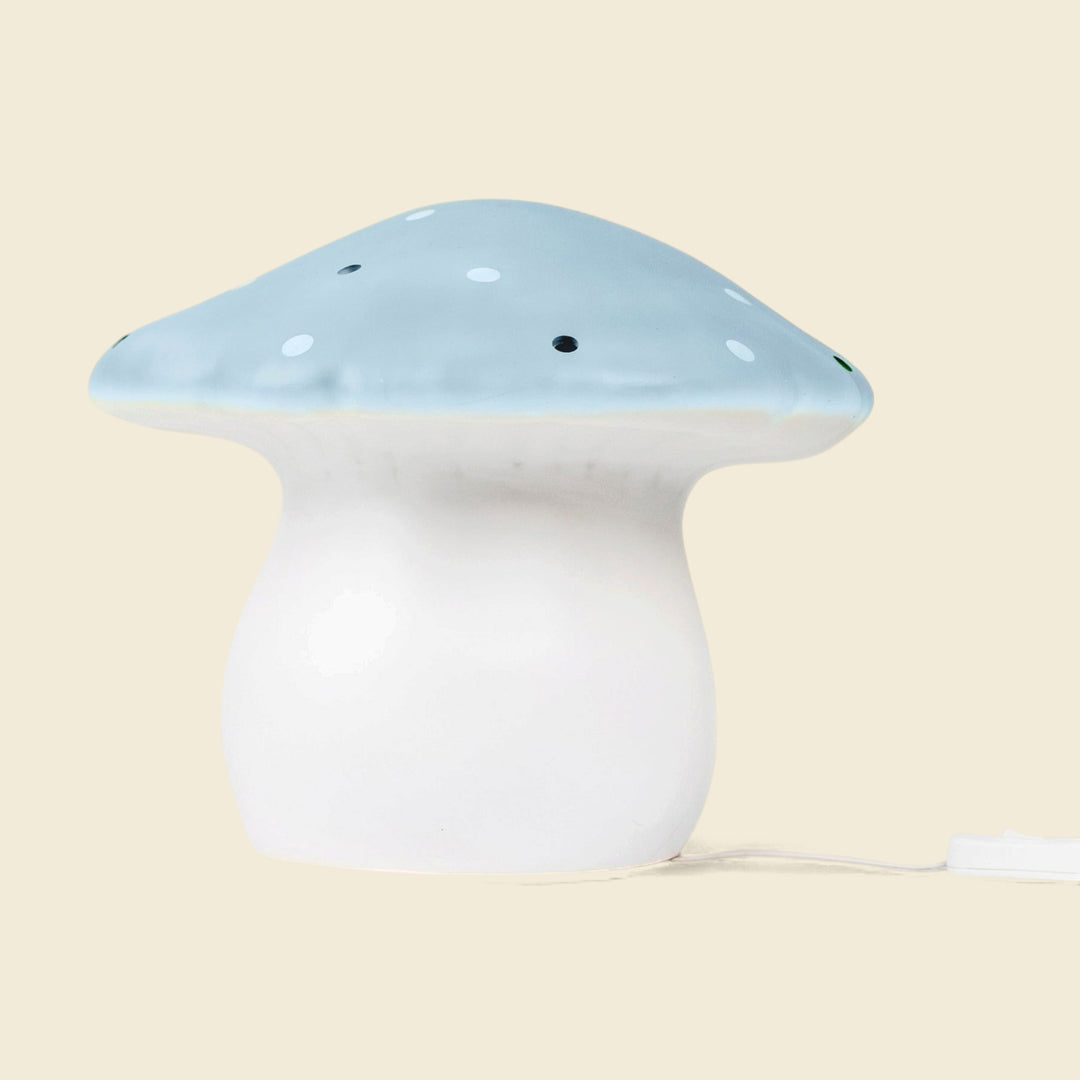 Large Mushroom Night Lamp, Blue