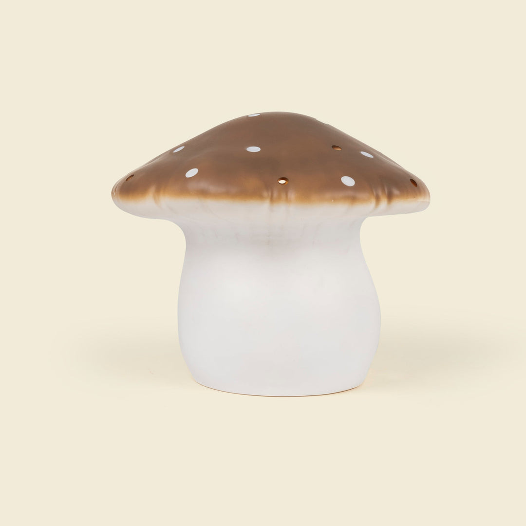 Large Mushroom Night Lamp, Choco