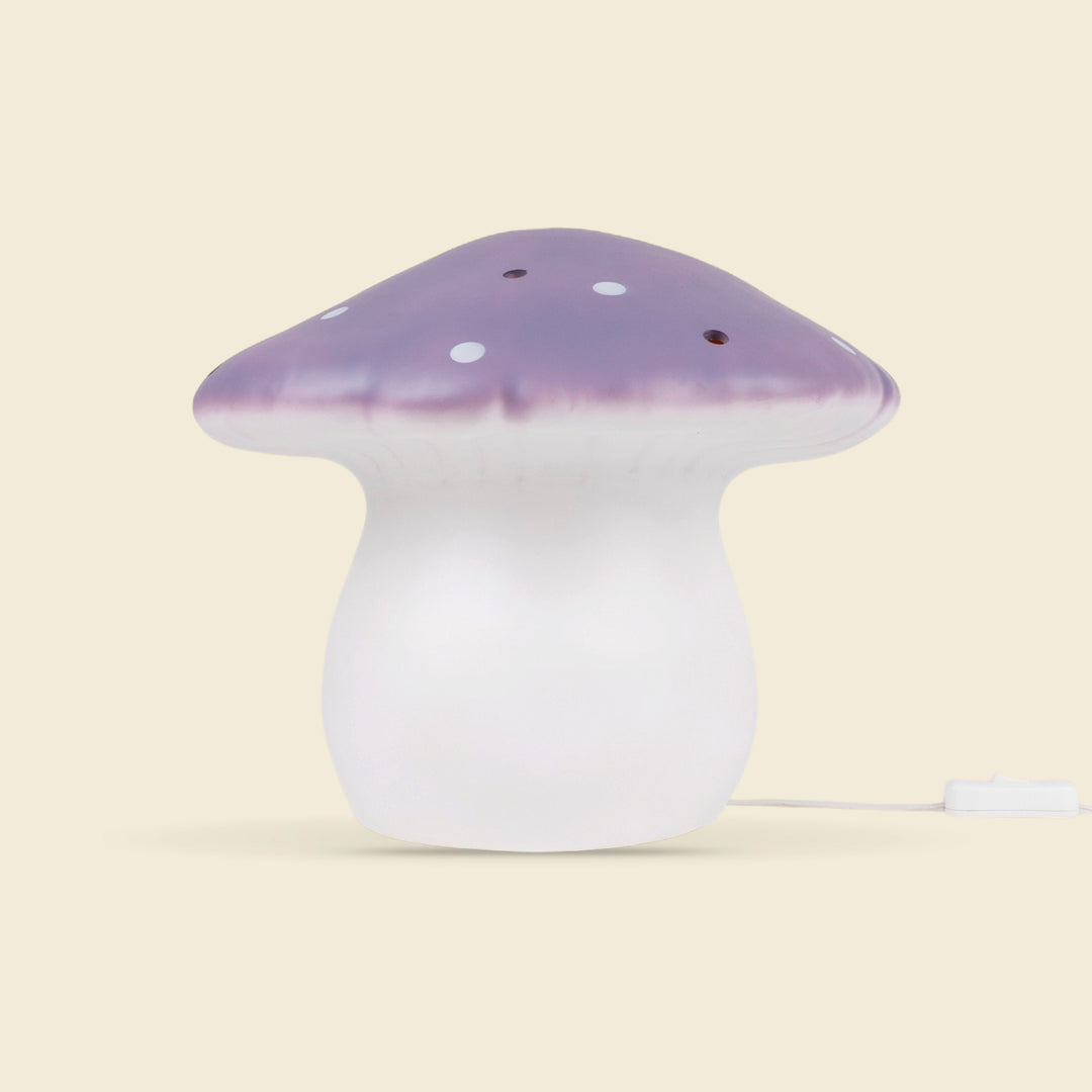 Grande lampe champignon, lavande