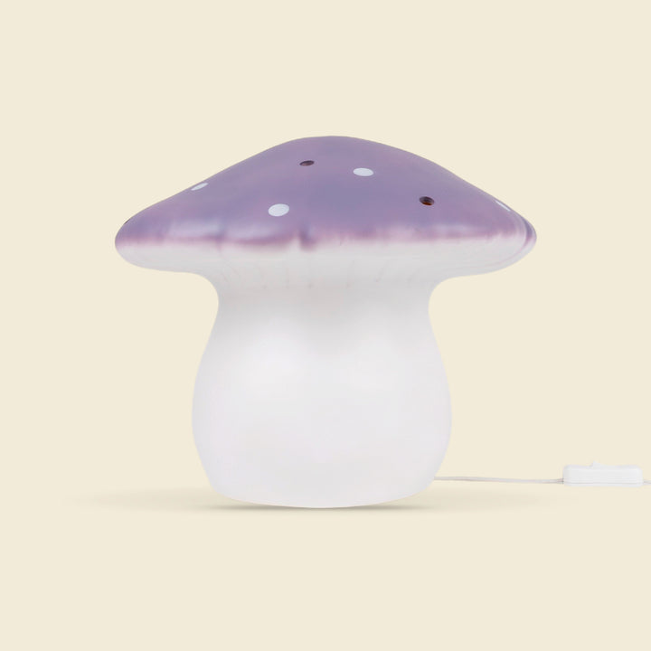 Grande lampe champignon, lavande