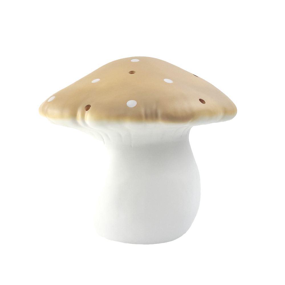 LAMP LARGE MUSHROOM MOKKA