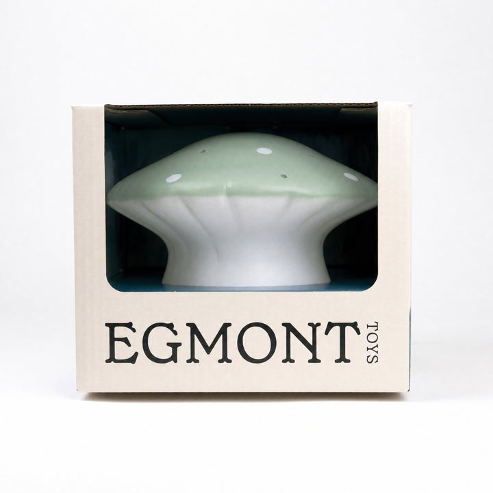 Mushroom lamp in its gift box