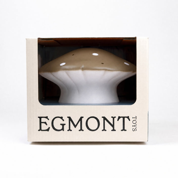 Mushroom lamp in its gift box