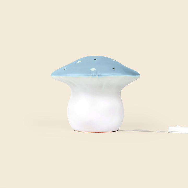 Medium Mushroom Night Lamp, Blue