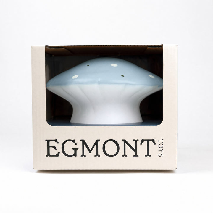 Mushroom lamp in its gift box
