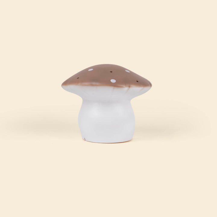 Medium Mushroom Night Lamp, Chocolate