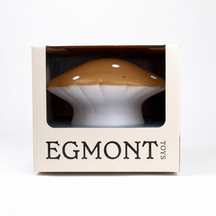 Mushroom lamp in its gift box