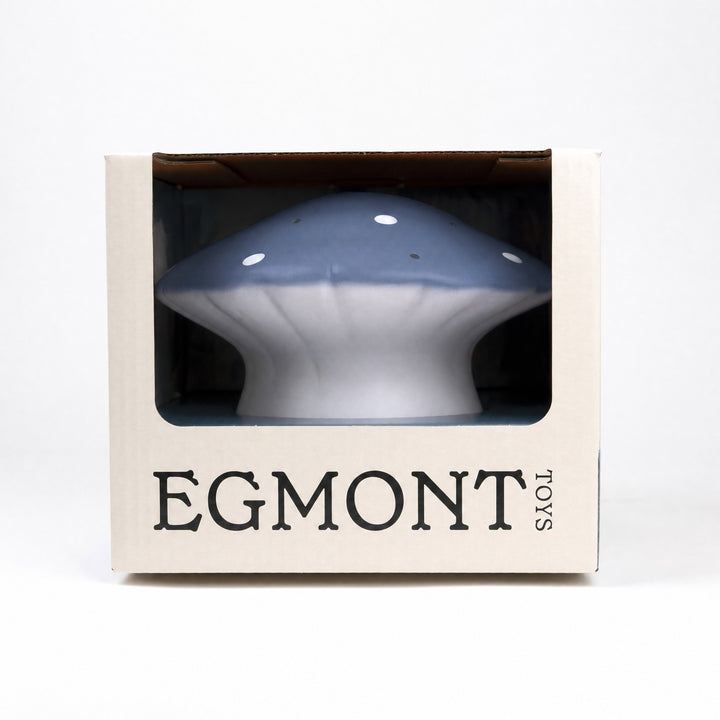 Mushroom lamp in its gift box