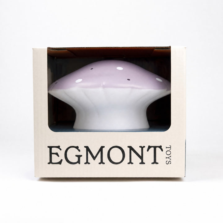 Mushroom lamp in its gift box