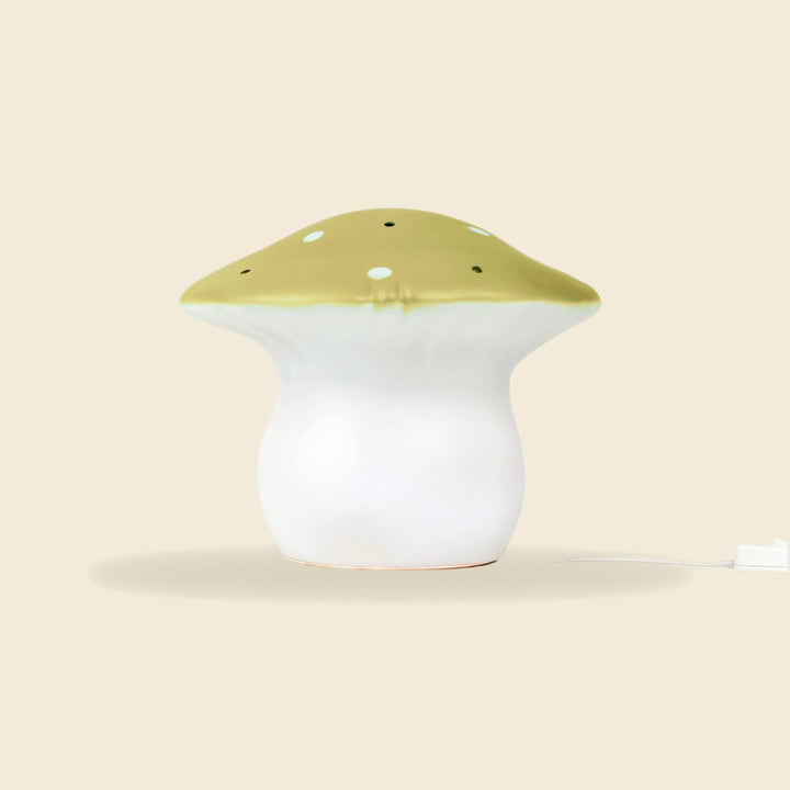 Medium Mushroom Night Lamp, Lemongrass