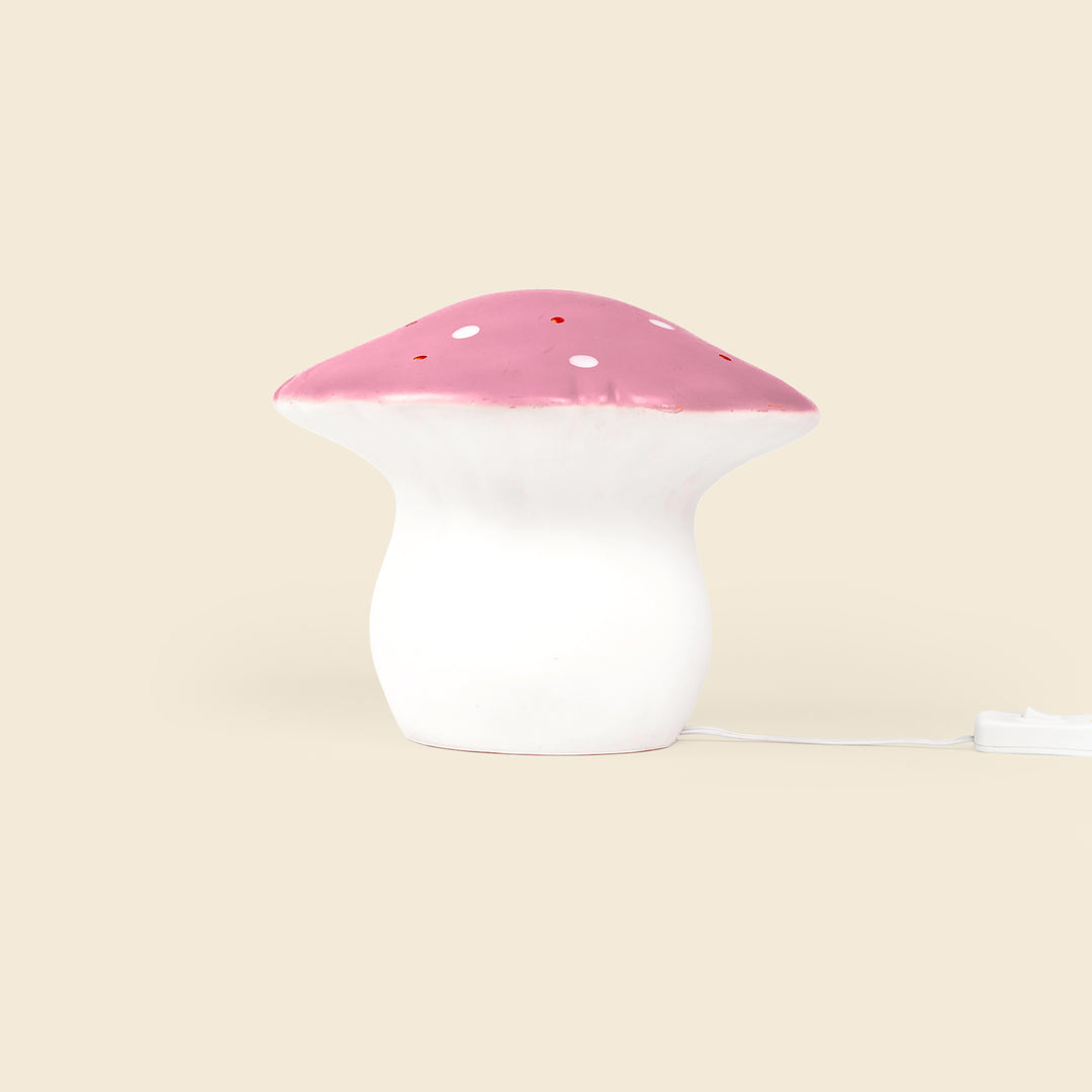 Medium Mushroom Night Lamp, Lila