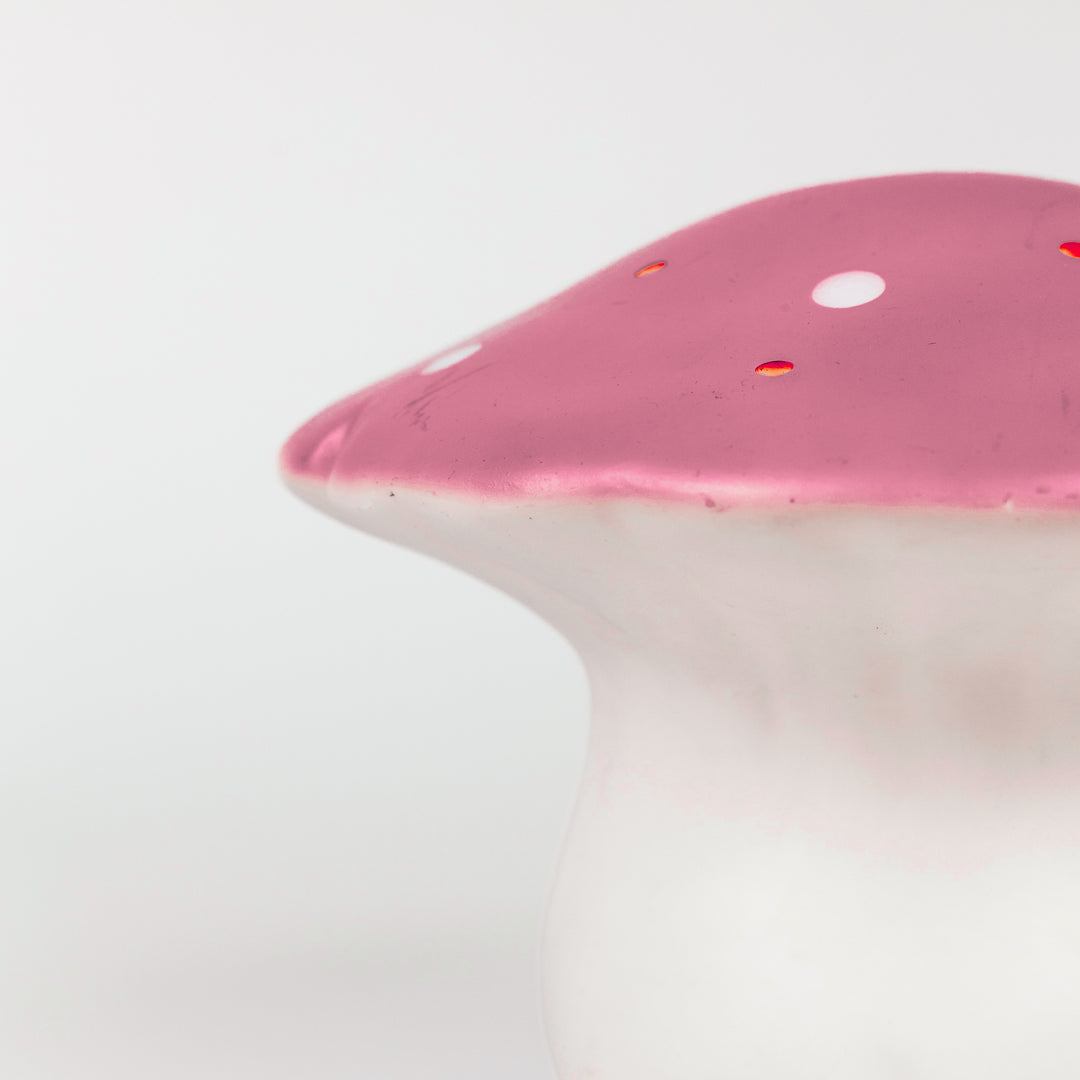 Medium Mushroom Night Lamp, Lila