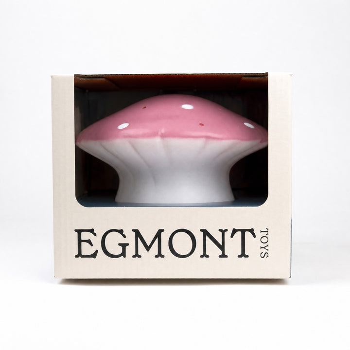 Mushroom lamp in its gift box