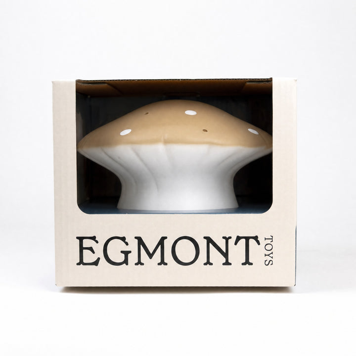 Mushroom lamp in its gift box
