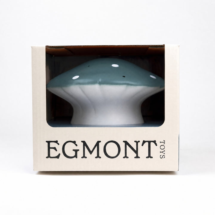 Mushroom lamp in its gift box