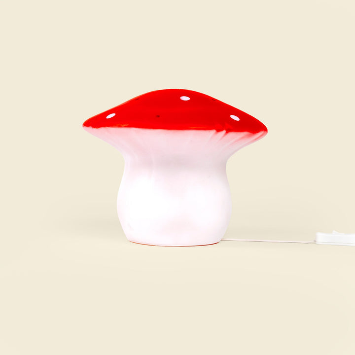 Medium Mushroom Night Lamp, Red