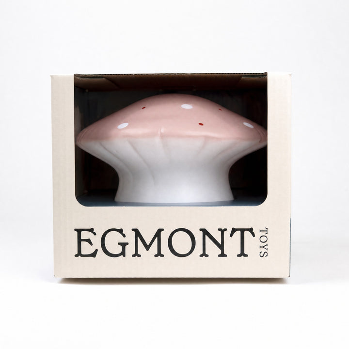 Mushroom lamp in its gift box