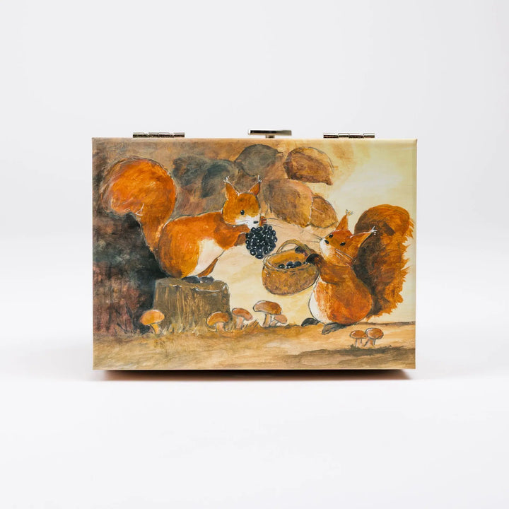 MUSICAL JEWELRY BOX SQUIRREL