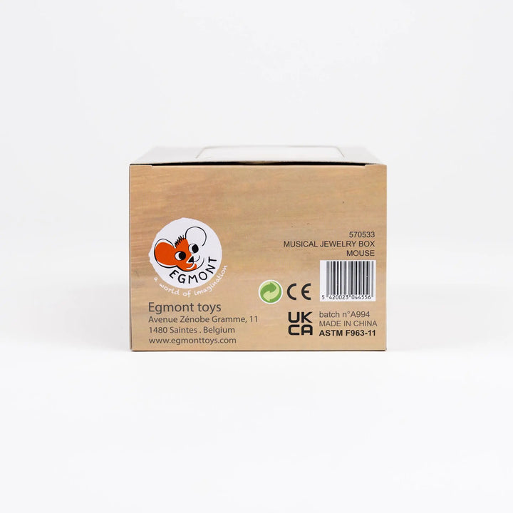 MUSICAL JEWELRY BOX MOUSE