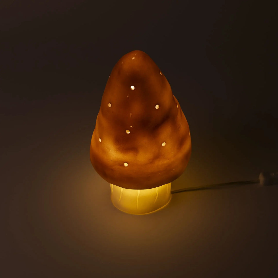 LAMP SMALL MUSHROOM LILA