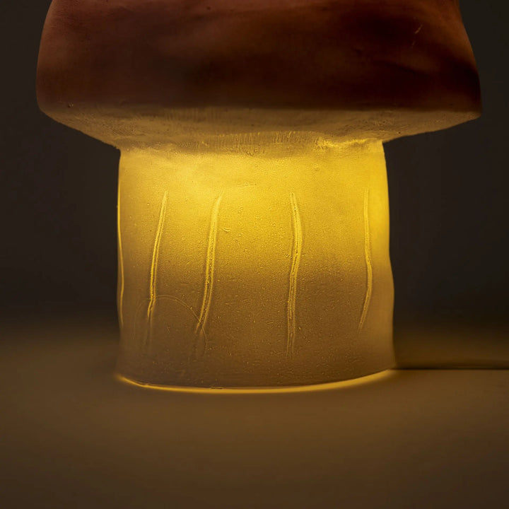 LAMP SMALL MUSHROOM LAVENDER