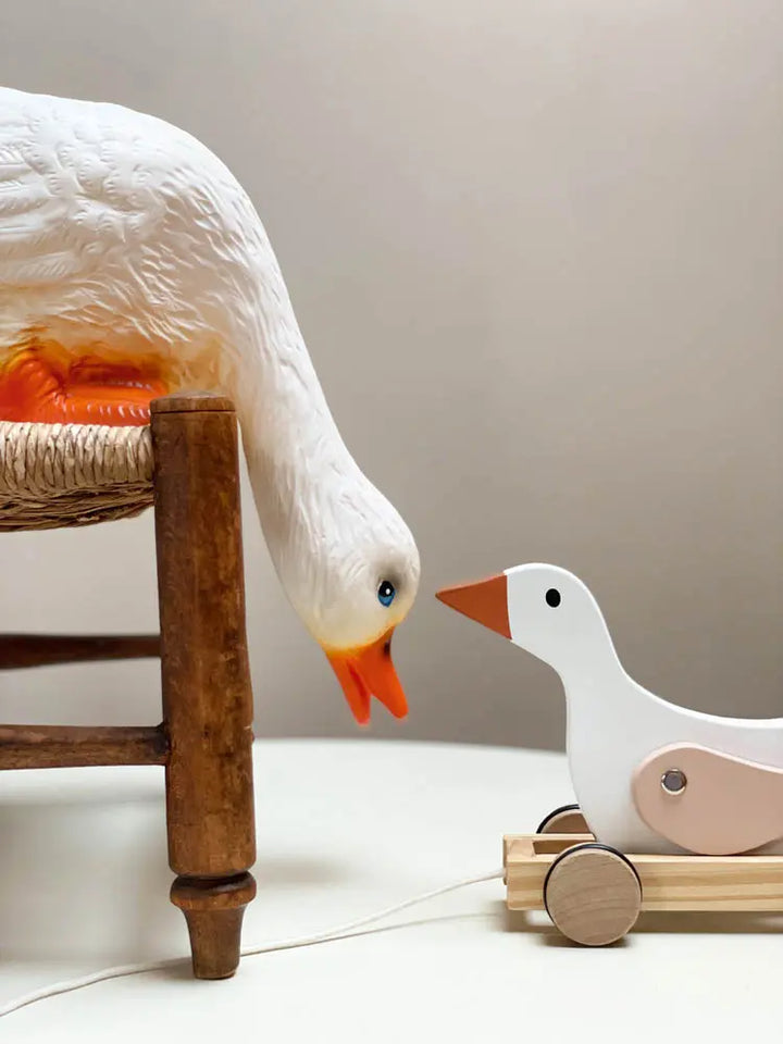 LAMP DUCK LOOKING DOWN