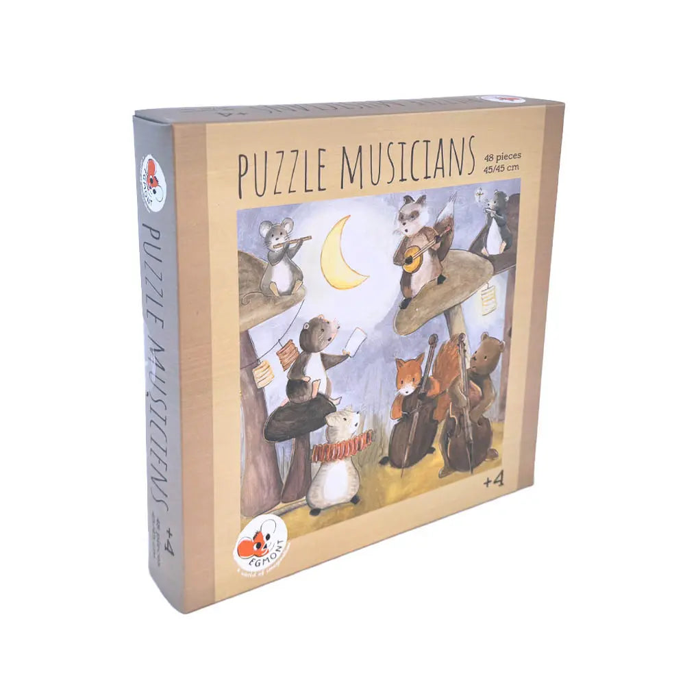 PUZZLE 48 PCS MUSICIANS