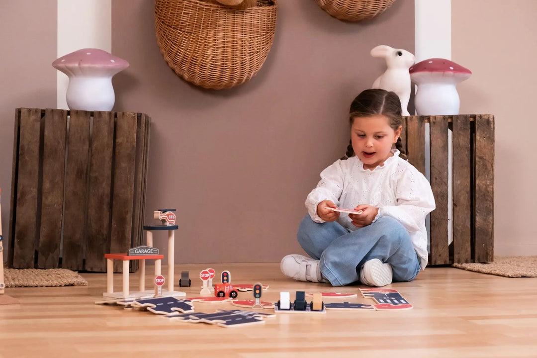 SLIDE GAME CARS WITH BELL