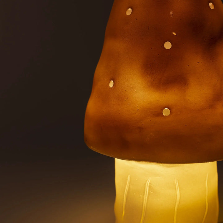 LAMP SMALL MUSHROOM LILA