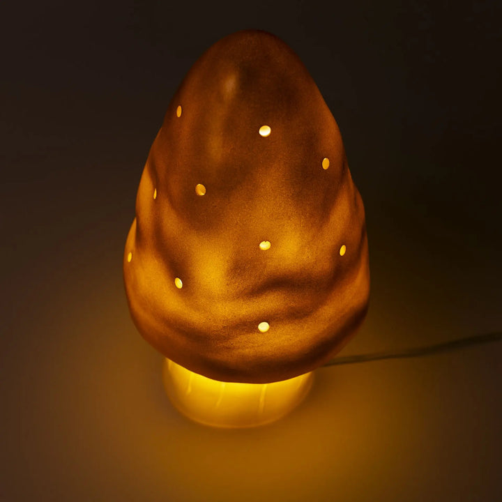 LAMP SMALL MUSHROOM COPPER
