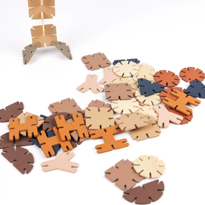 WOODEN CONNECTING SHAPES
