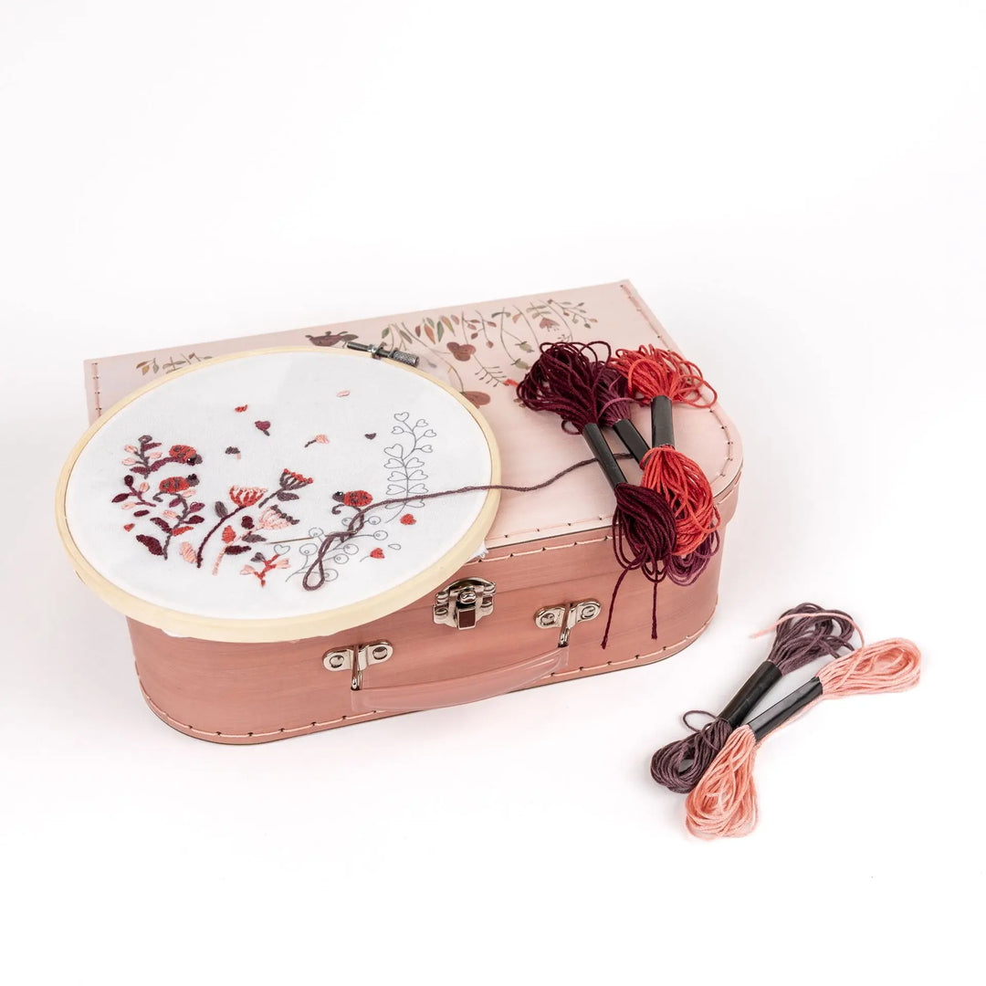 EMBROIDERY KIT LADYBUGS