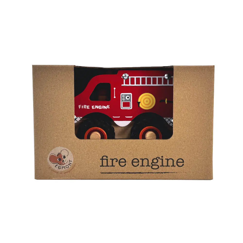 WOODEN FIRE ENGINE
