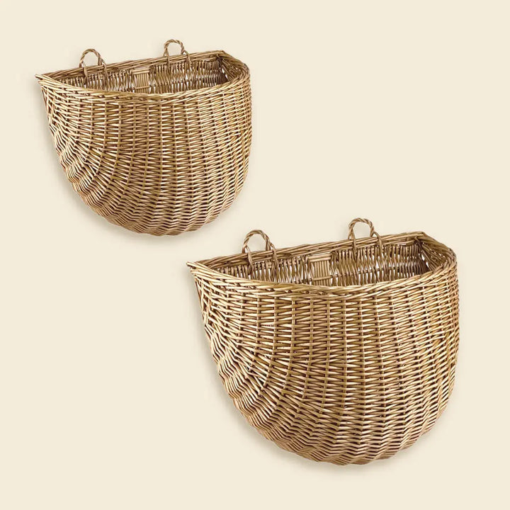 SET OF 2 WALL BASKETS