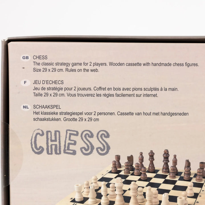 CHESS GAME WOOD