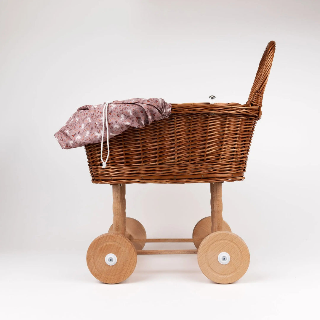 WICKER PRAM RABBIT