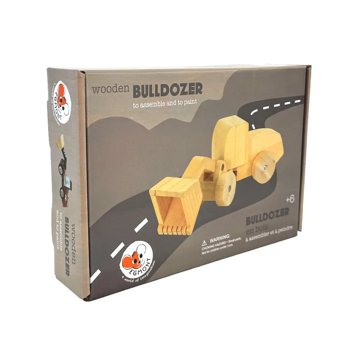 DIY WOODEN BULLDOZER