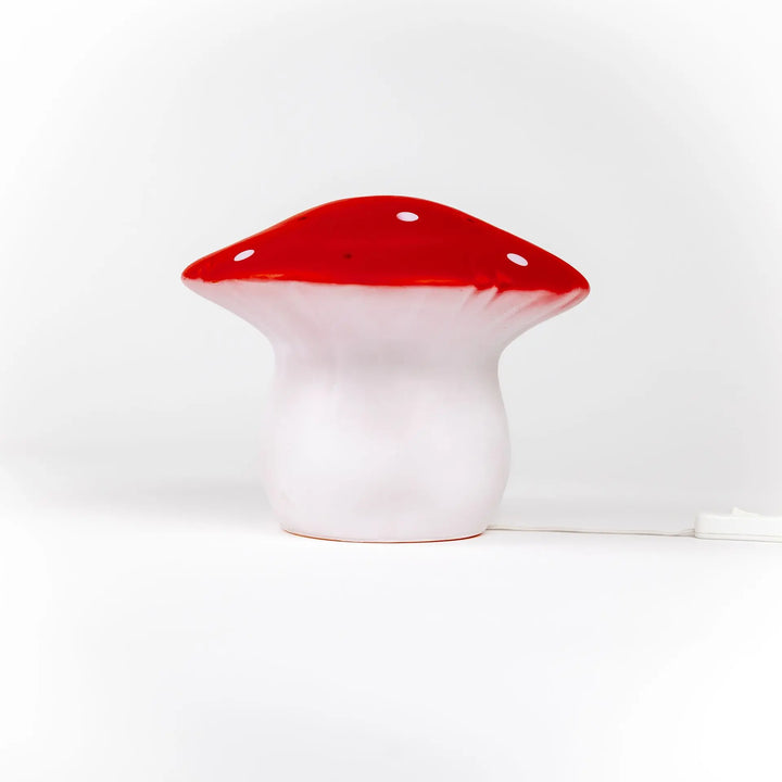 LAMP MUSHROOM MEDIUM RED