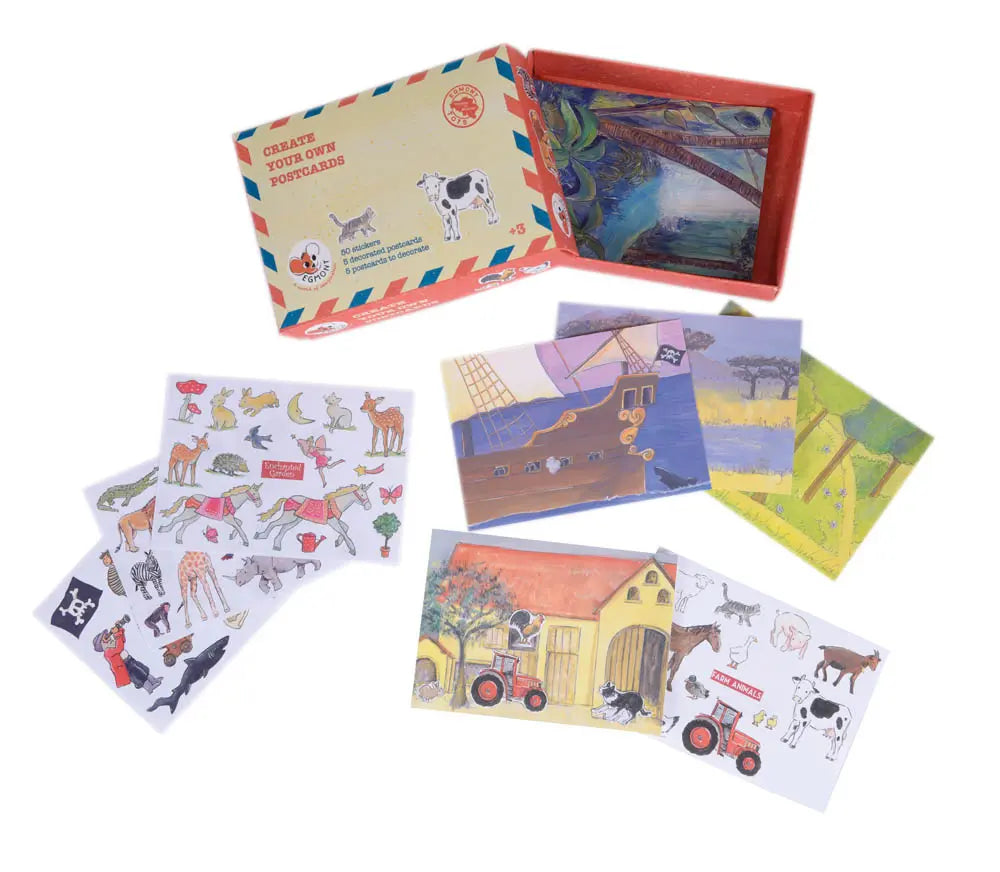 CREATIVITY SET POST CARDS
