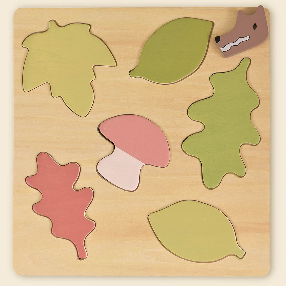 Puzzle Forêt à boutons