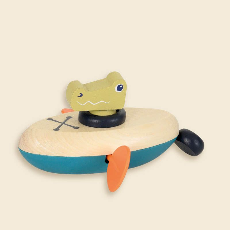 Croco clockwork bath toy